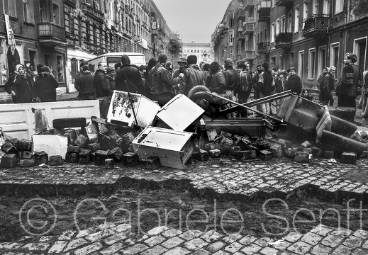 November 1991 Berlin, Mainzer Straße