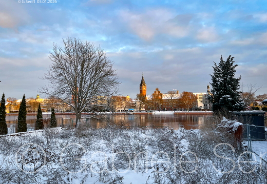 05.01.2026 Blick auf das Rathaus Köpenick