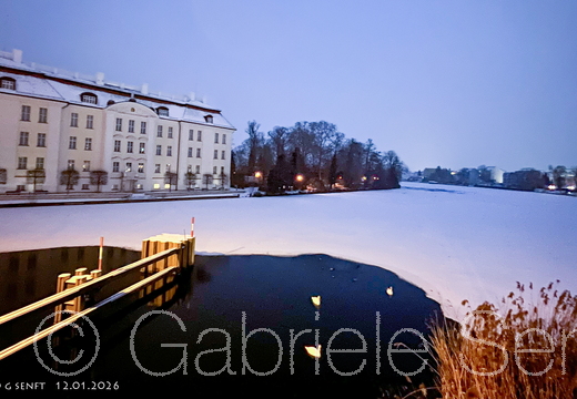 12.01.2026 Berlin Köpenick, Blick zum Schloß